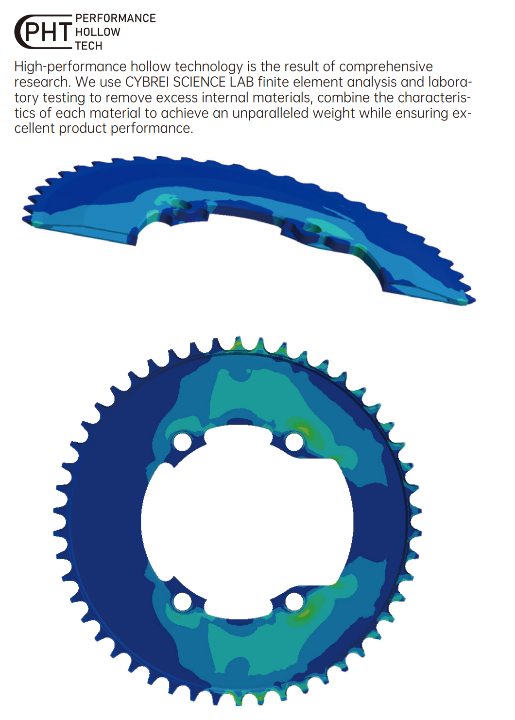 PLATEAU | CYBREI | METARBON AERO 2X CHAINRINGS - CYKL.STORE