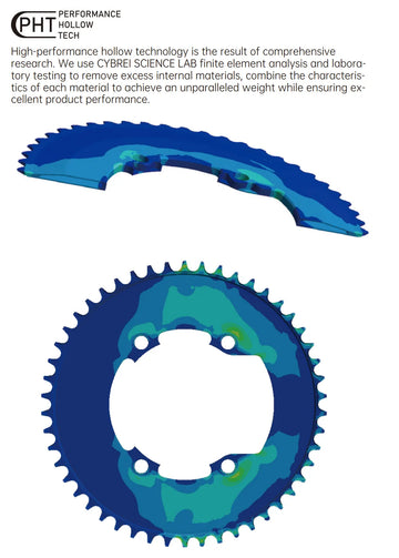 PLATEAU | CYBREI | METARBON AERO 2X CHAINRINGS